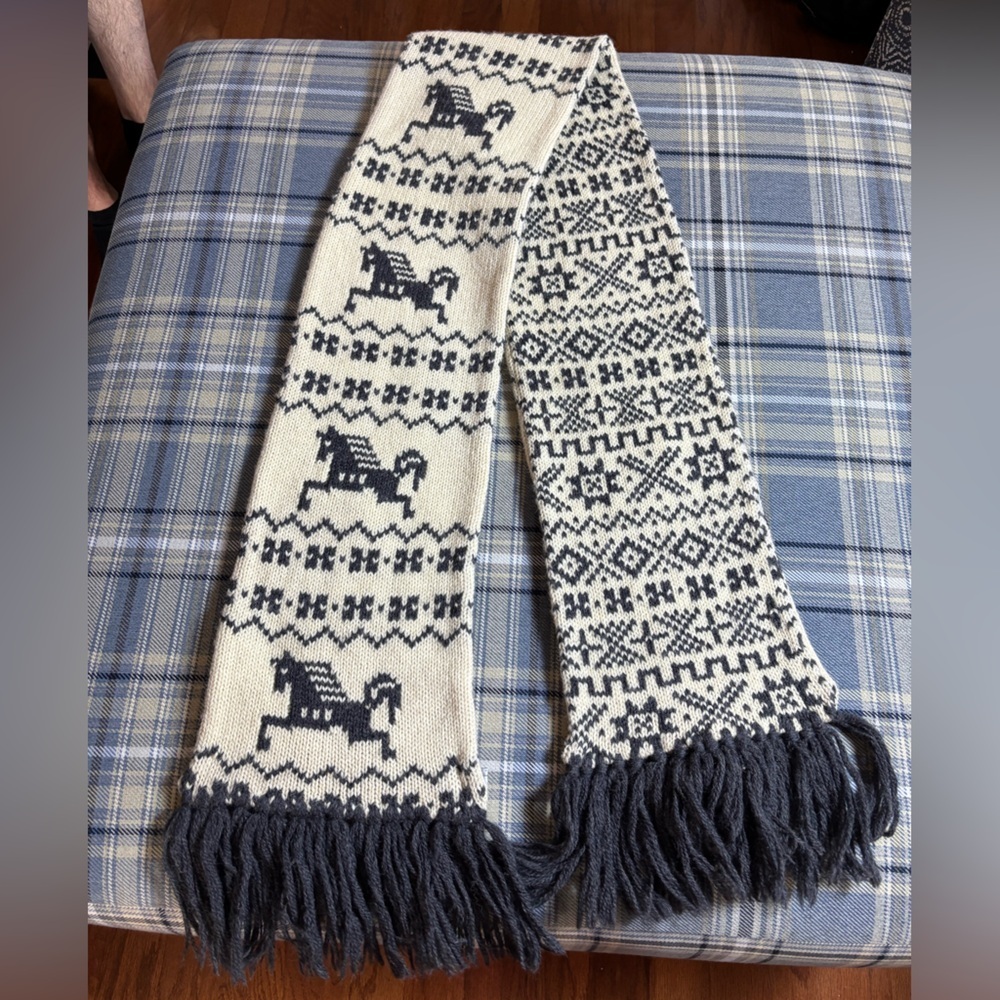 Joseph Tricot Vintage VTG Wool Scarf Made in England - Picture 1 of 7